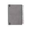 Agenda A5 con anillas de piel reciclada Simmel