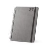 Agenda B5 com argolas em pele reciclada Simmel