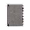Agenda B5 avec anneaux en cuir recyclé Simmel