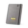 Agenda B5 con anillas en piel reciclada Simmel