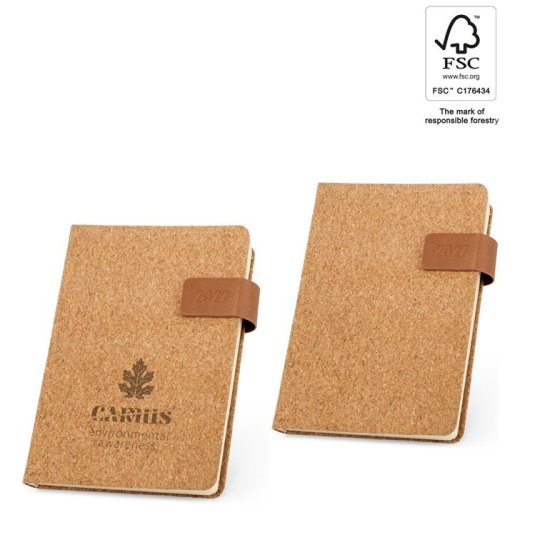 Agenda A5 En Corcho Camus