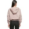 Veste Femme avec Manches Chauve-souris et Texture Froissée