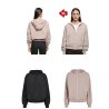 Women's Jacket With Batwing Sleeves And Crumpled Texture