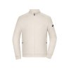 Veste d'homme avec fermeture éclair et tissu interlock Daiber®