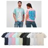 T-shirt Unissexo Copacabana U E De Mulher 100% Algodão Org Jersey