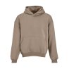 Sweatshirt oversized com capuz Ericeira. Algodão org, rAlgodão e rPET. Felpa cardada