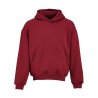 Sweatshirt oversized com capuz Ericeira. Algodão org, rAlgodão e rPET. Felpa cardada