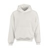 Sweatshirt oversized com capuz Ericeira. Algodão org, rAlgodão e rPET. Felpa cardada