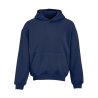 Sweatshirt oversized com capuz Ericeira. Algodão org, rAlgodão e rPET. Felpa cardada