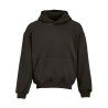 Sweatshirt oversized com capuz Ericeira. Algodão org, rAlgodão e rPET. Felpa cardada