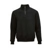 Sweatshirt Com Fecho Algodão Orgânico rAlgodão e rPET Felpa Cardada Malibu