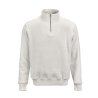 Sweatshirt Com Fecho Algodão Orgânico rAlgodão e rPET Felpa Cardada Malibu