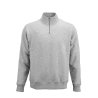 Sweatshirt Com Fecho Algodão Orgânico rAlgodão e rPET Felpa Cardada Malibu