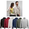 Sweatshirt Com Fecho Algodão Orgânico rAlgodão e rPET Felpa Cardada Malibu