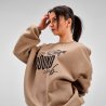Sweatshirt Oversized Algodão Orgânico rAlgodão e rPET. Felpa ardada Whitehaven