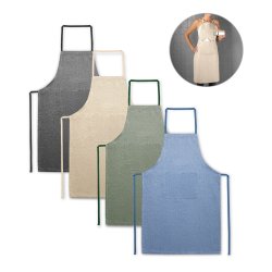 Apron with recycled cotton...