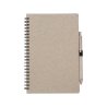 Wheat Straw A5 Lined Notebook Massimo