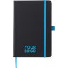 Caderno PU reciclado A5 Pautado Charlene
