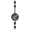 Cable de carga retráctil 4 en 1 de 65W C42 SCX.design®