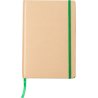Caderno Cartão reciclado A5 Pautado Gianni