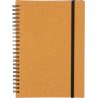 Carnet Cuir recyclé A5 Ligné Egon
