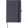 Caderno Couro Reciclado A5 Pautado Gianna