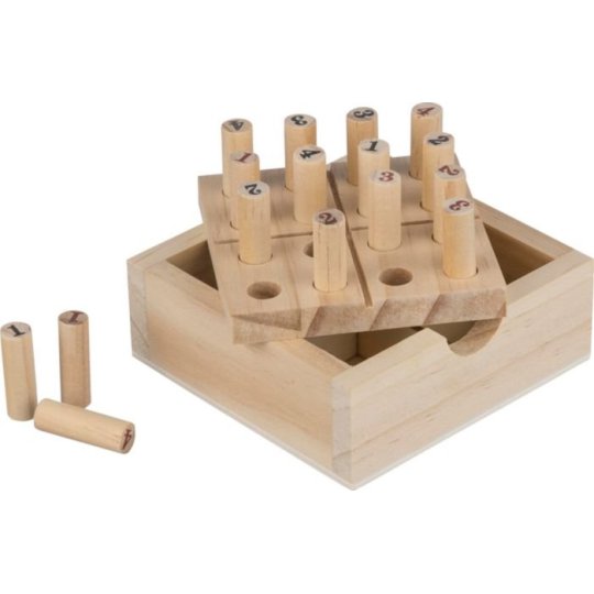 Mini Pine Wood Sudoku Set...