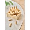 Ensemble mini Sudoku en bois de pin Kenza