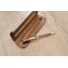 Stylo à bille avec corps en noyer Noa