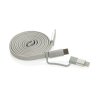 Ultra-thin recycled 2-in-1 magnetic cable Arc RCS 60W