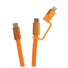 Cabo Magnético Ultrafino 2em1 De 60W Em Materiais Reciclados RCS Arc