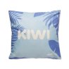 Housse de Coussin Carrée en Polyester avec Texture de Lin (Production)