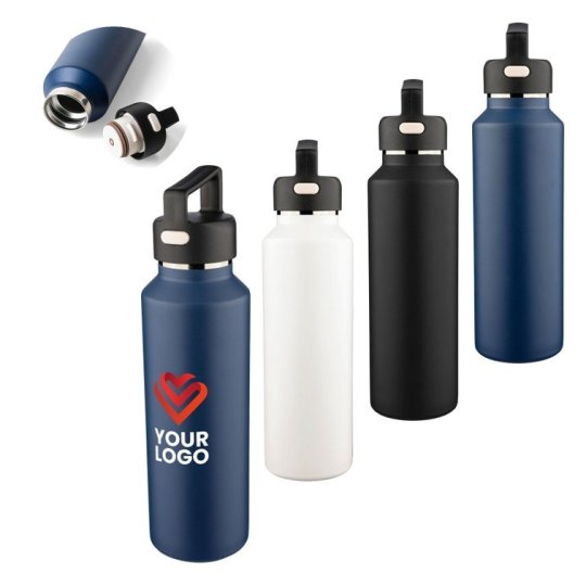 Garrafa De Aço Inoxidável Reciclado Com Parede Dupla 600ml Mace