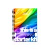 Bloc A5 Starter Kit - Couverture flexible en couleur complète Infinitebook® (Production)