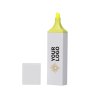 Marcador de texto em ABS reciclado Kavi