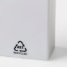 Marcador de texto em ABS reciclado Kavi