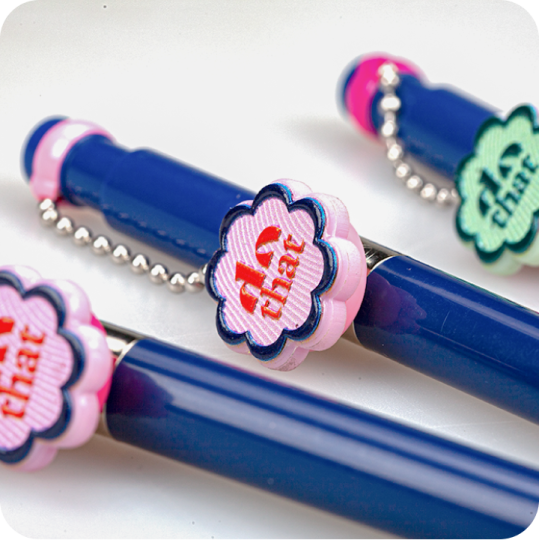 Stylos personnalisés avec...