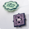 Flat buttons for textiles (Production)