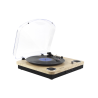 Prixton Marconi Vinyl player - Preto liso / Madeira