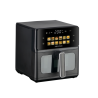 Fritadeira de Ar Quente de Duplo Aquecimento Cook Organics 6L Prixton®