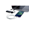 USB 2.0 hub in Recycled Aluminium RCS Rise Tekiō®