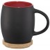 Tasse en céramique avec base ou couvercle en bois Hearth