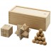 3-piece wooden puzzles Brainiac