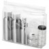 Set of cabin-approved aluminium travel bottles Frankfurt