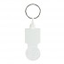 Porte-clés en plastique avec jeton 0,50 pour chariot Key50