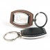 Aluminium and PU keyring