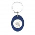Porta-chaves oval com ficha 1,00€ CR-Z Carro