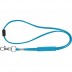Lanyard tubulaire en polyester avec réglable en ruban PVC