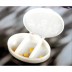 Oval pill box, 3 compartments