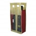 Gift bag in TNT 80 g, 2 bottles